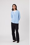 TUI CARDIGAN - clear blue